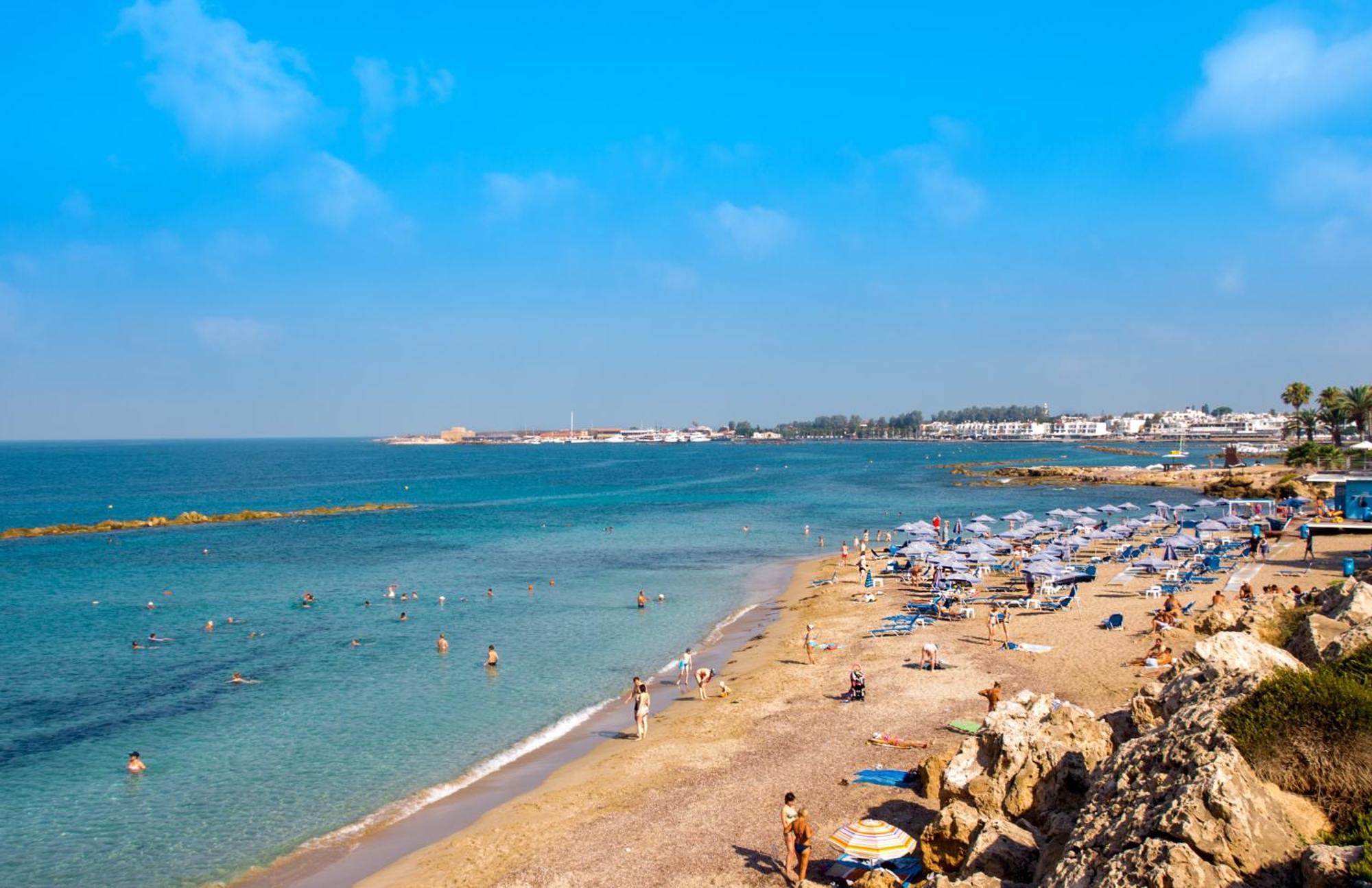 Hotel Complex House Near The Beach Paphos Exterior photo